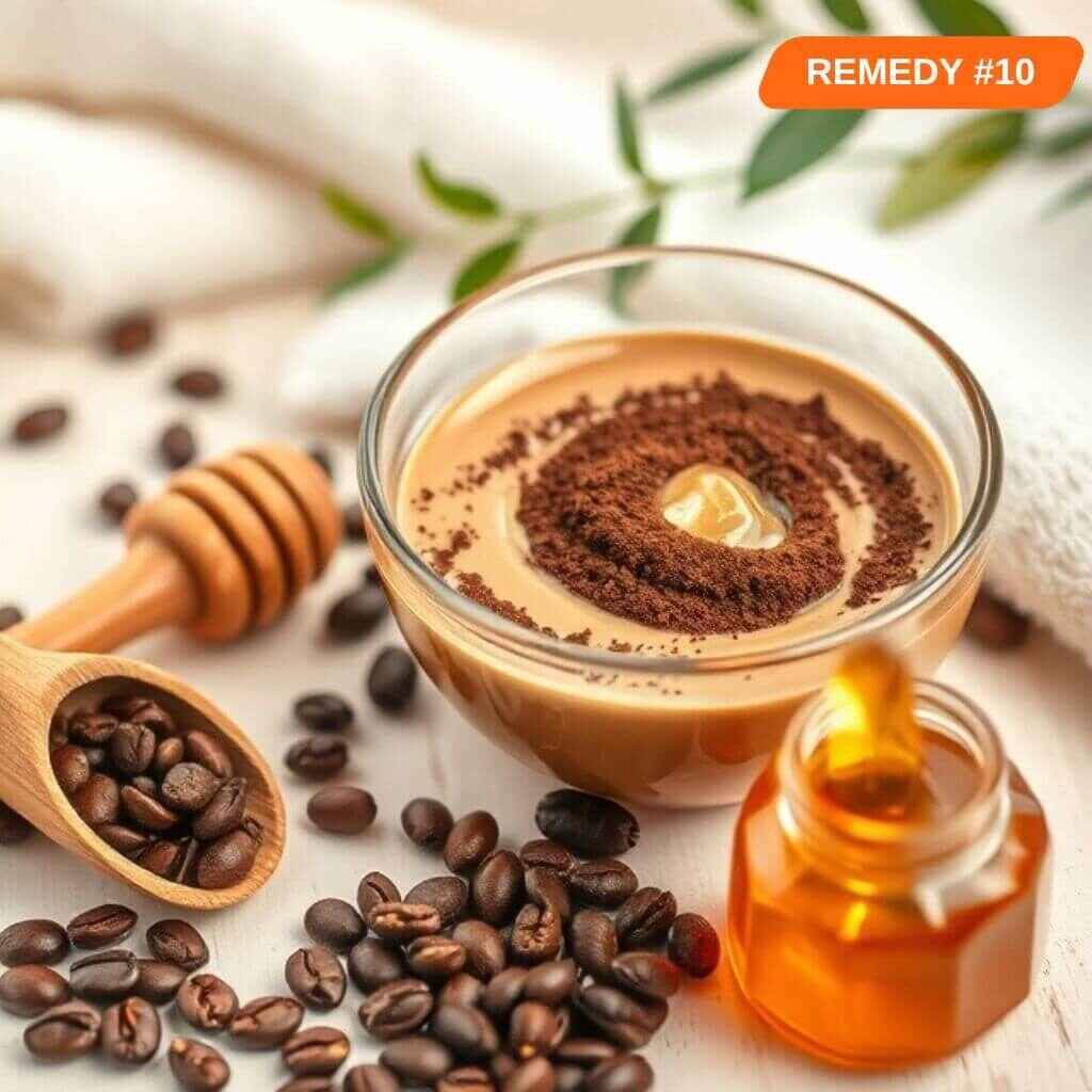 Coffee and Honey face mask for glowing skin