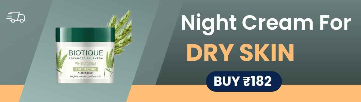 Night Cream for dry skin