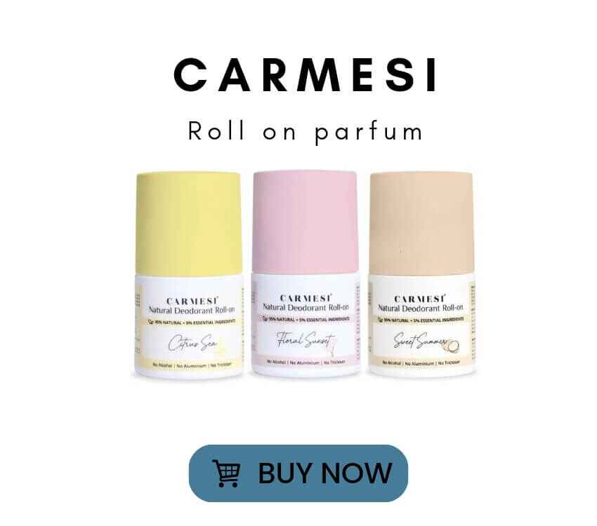 Carmesi Natural Deodorant Roll-on