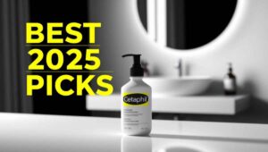 A collection of the best face washes for women in 2025, suitable for all skin types.