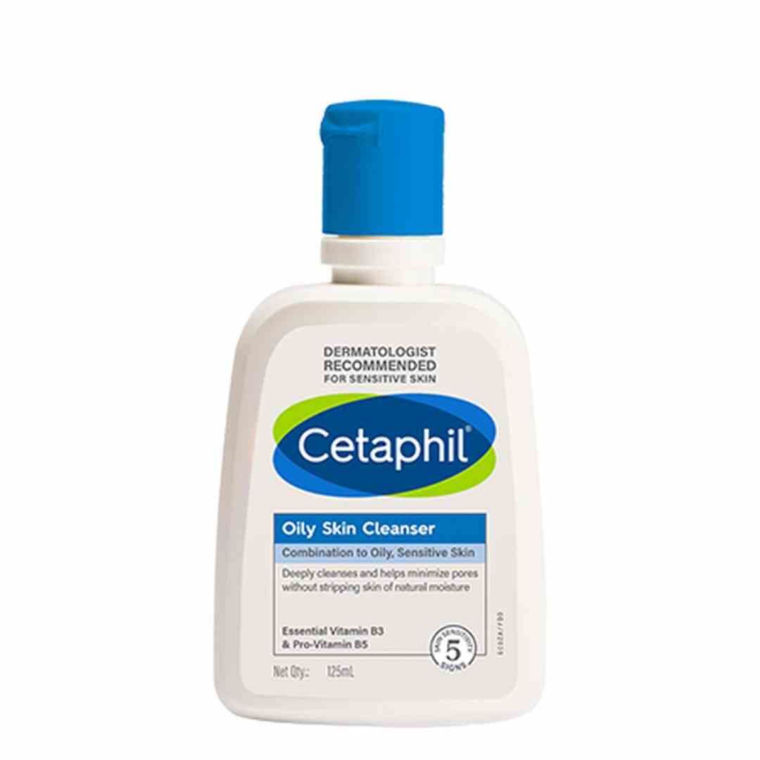 Cetaphil Oily Skin Cleanser - Gentle daily face wash for oily and acne-prone skin, recommended in 2025