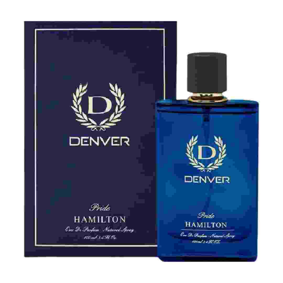 DENVER Pride Perfume for Men, 100ml – Long-lasting, woody, and musky fragrance for a confident look.