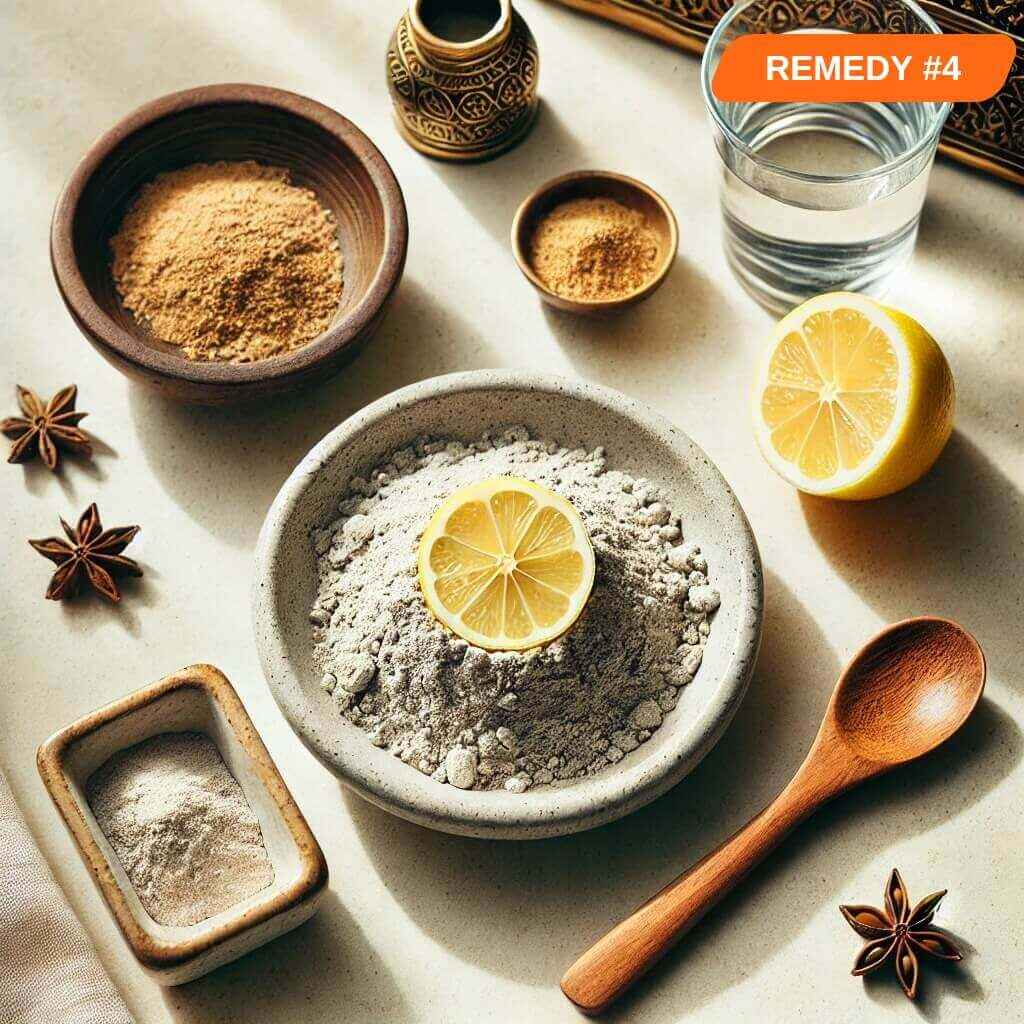 Multani Mitti and Lemon Mask