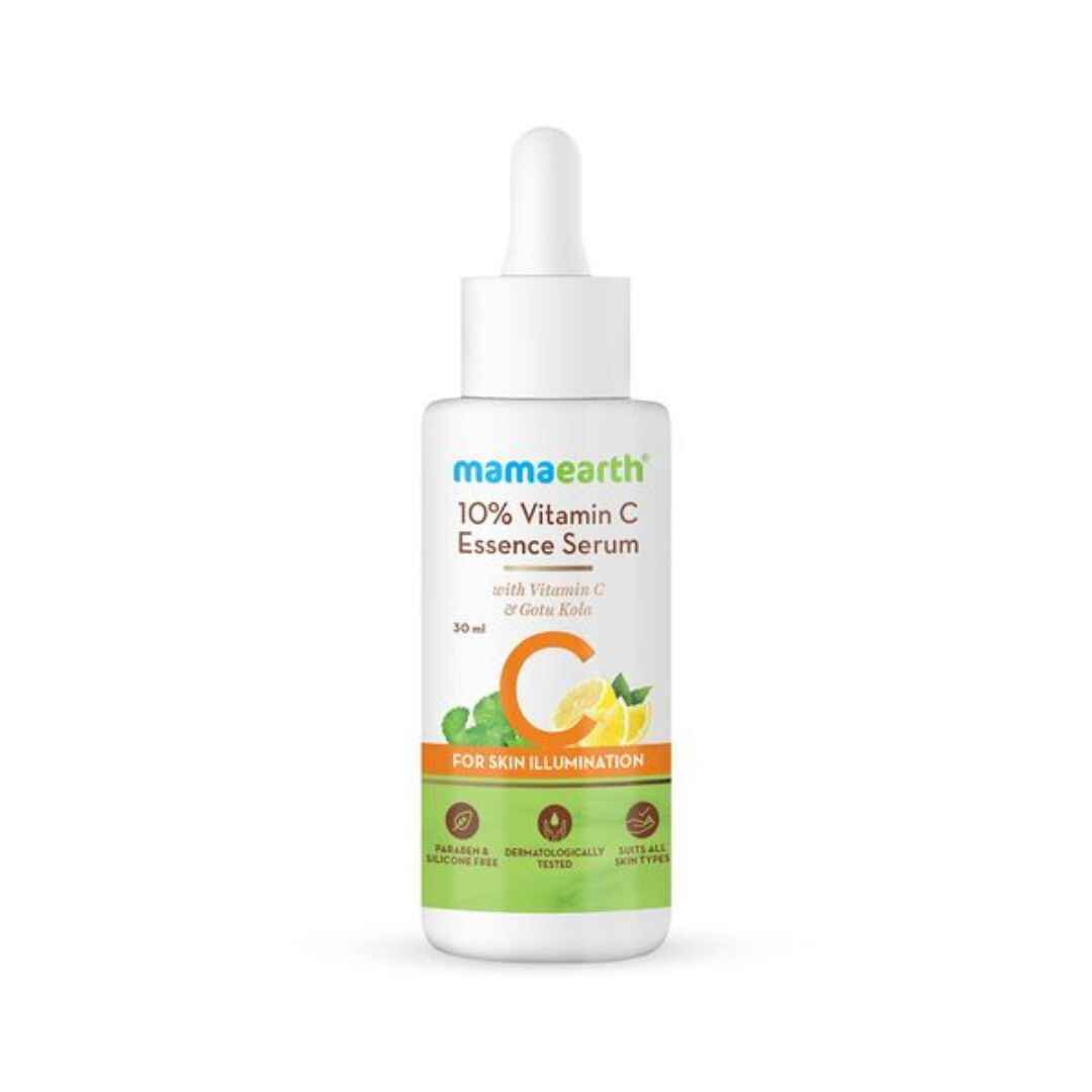 Mamaearth Vitamin C Face Serum helps brighten skin and fade pimple marks naturally at home in 2025.