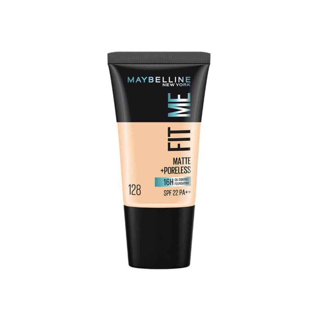 Maybelline Fit Me Liquid Foundation, Matte & Poreless, Normal to Oily Skin, 220 Natural Beige, 18ml