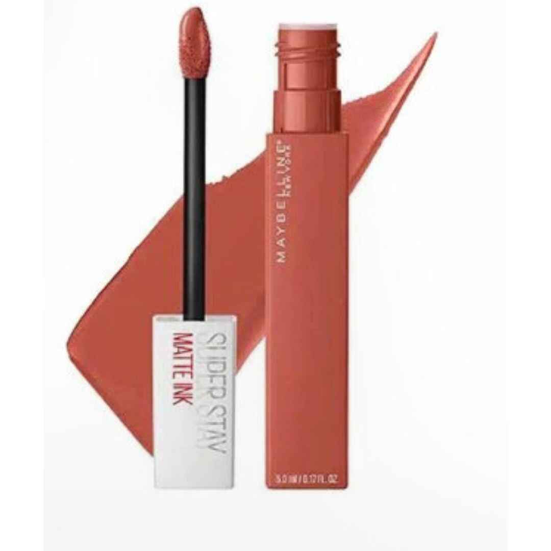 Maybelline Super Stay Matte Ink 70 Amazonian – Long-lasting matte lipstick.