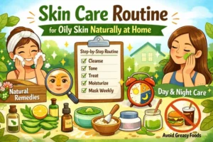 skin-care-routine-for-oily-skin-naturally-at-home